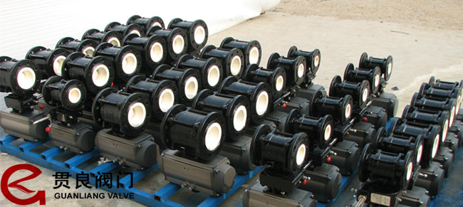 气动衬陶瓷球阀