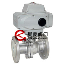 电动衬氟球阀