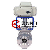 电动V型球阀