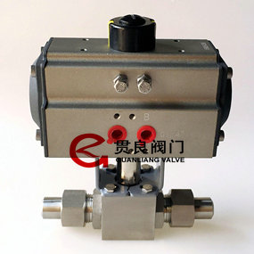 气动高压球阀