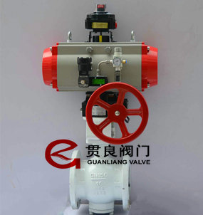 气动偏心半球阀