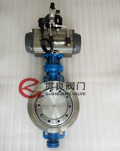 防爆气动硬密封蝶阀